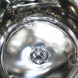 Alloy Products 30 Liter Stainless Tank On Wheels