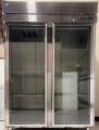 Hoshizaki Double Glass Door Steelheart Series Refrigerator, 50 cu.ft.