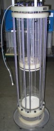 Amicon Moduline Cast Acrylic Chromatography Column Model P250x1000