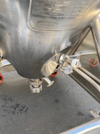 Walker Stainless Conical Process Tank